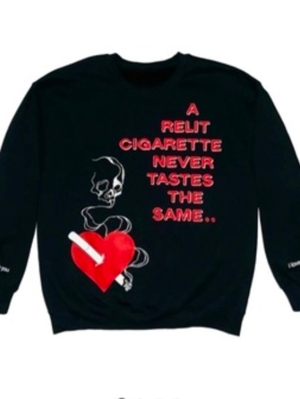 SOPHODES OLD FLAMES CREWNECK sz L